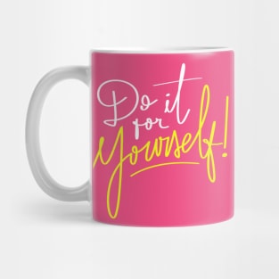 Motivational Typography Quote Mug